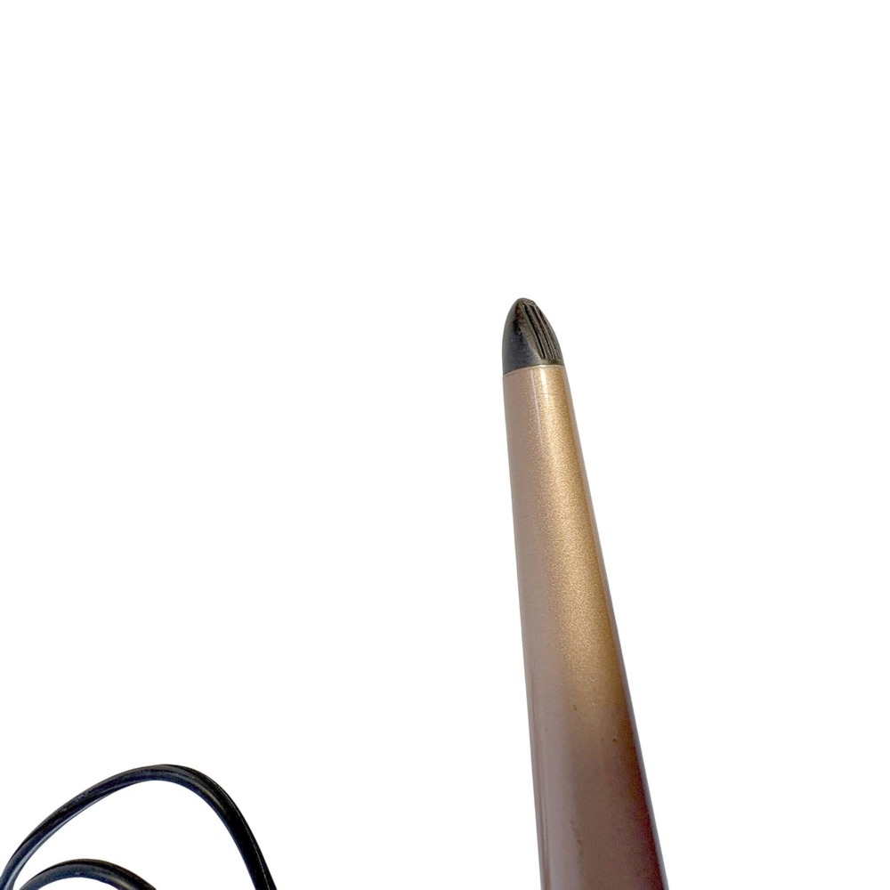 Argan Heat Curling Wand Women Black Gold Ceramic Tapered Hair Styling Tool - Picture 11 of 11
